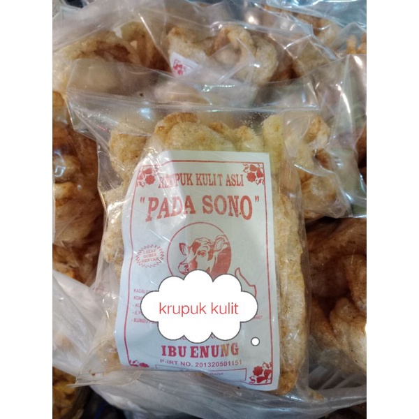 

KRUPUK KULIT 1 PICES -+100gr gratis BABLEWARP