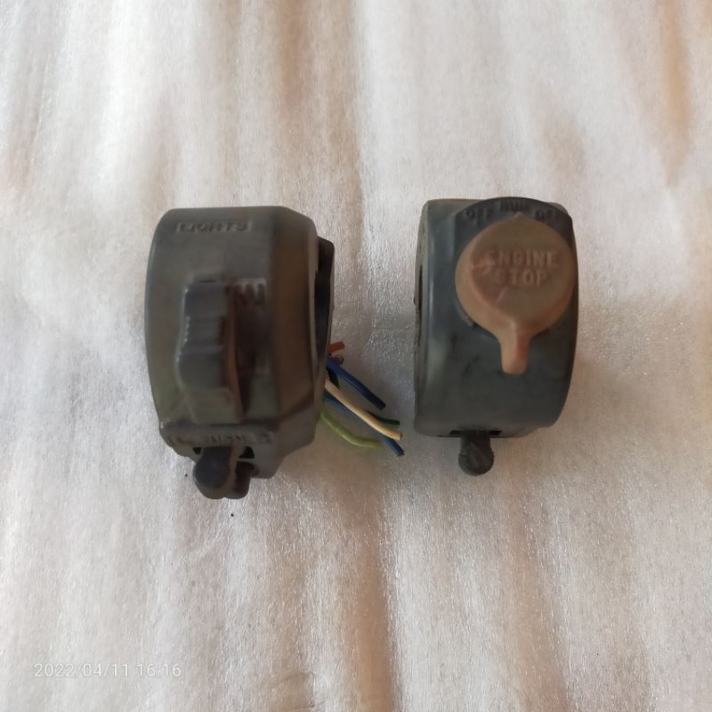 Tombol-Saklar-Holder Kanan-Kiri Honda XL100 XL125e Original