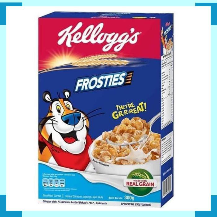 

Kellogg's Frosties Corn Cereal Sereal Jagung Renyah Sarapan Sehat 300g