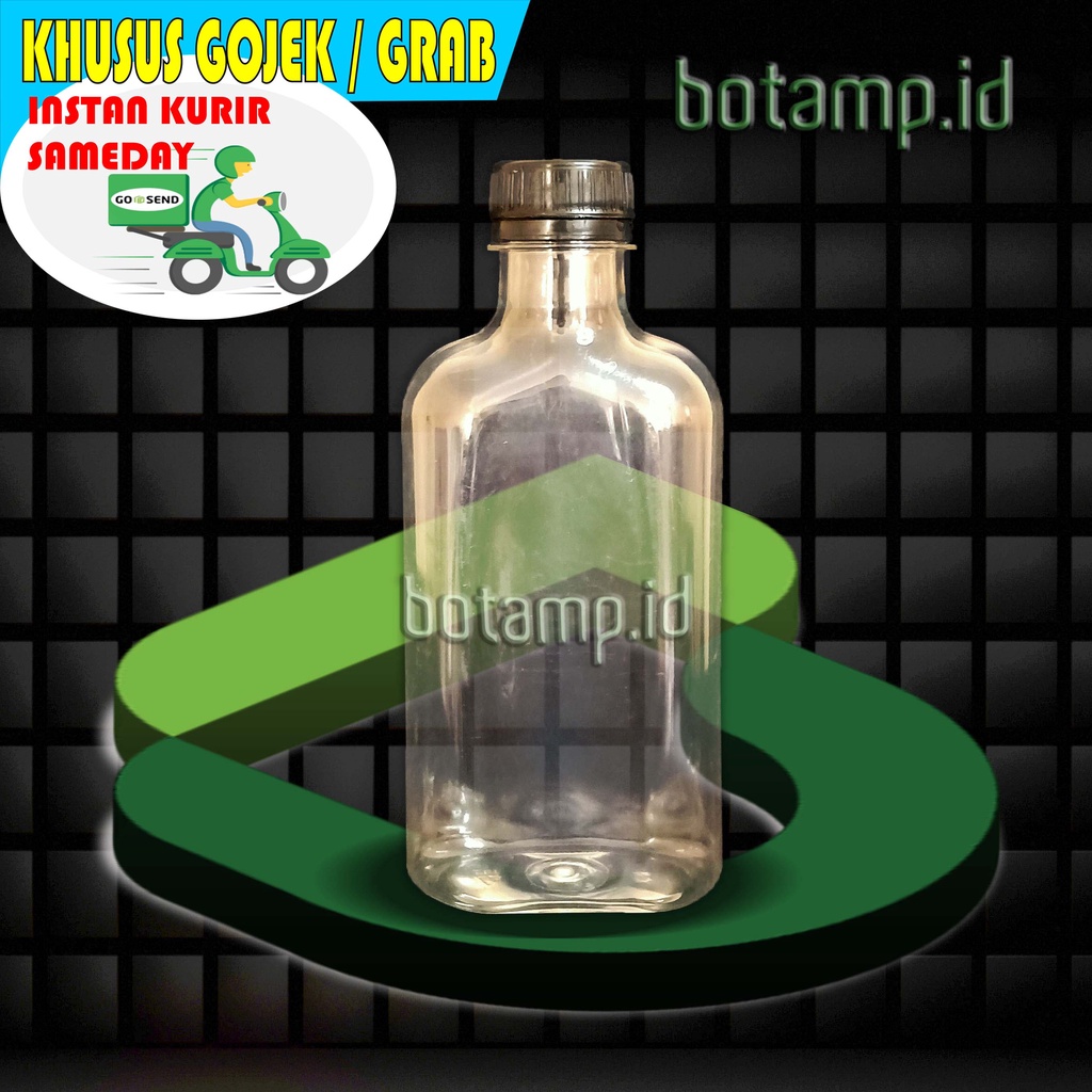 Jual Botol Plastik Gepeng 300 Ml Khusus Gojek Grab Shopee Indonesia