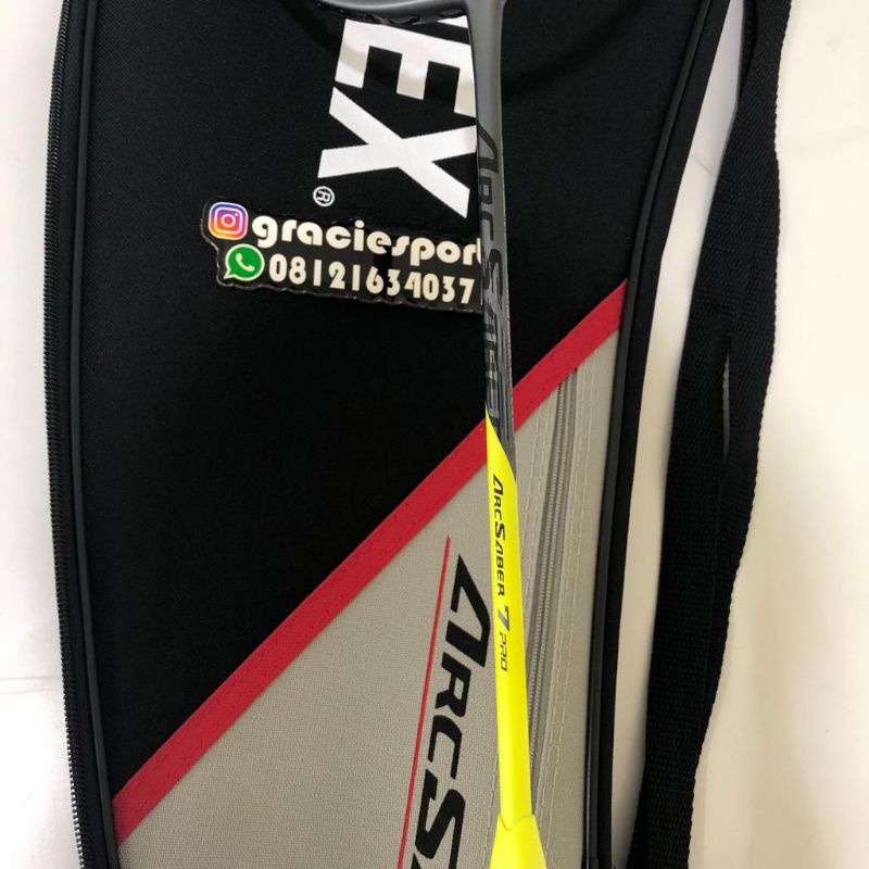 RAKET YONEX ARCSABER 7 PRO SENAR + PASANG