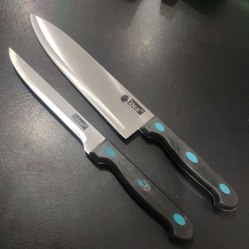 Pisau dapur Ideal stainless steel besar panjang pisau tajam