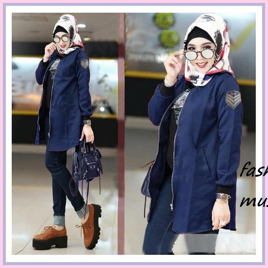 Queena Jaket Crop Jeans Wanita Jumbo Baju Oversize Jaket Korean Style Wanita Jaket Levis Cewek [Oute