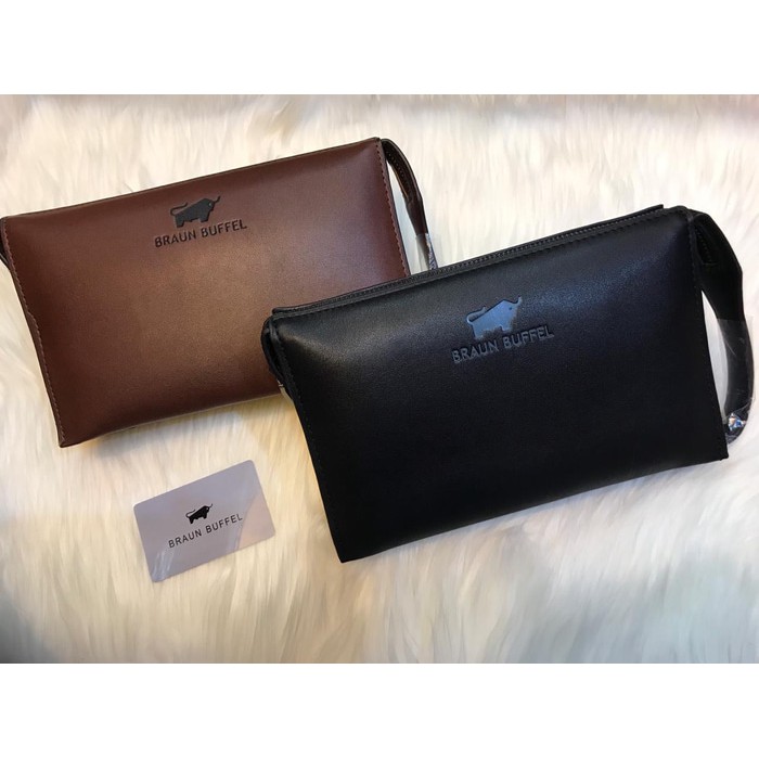 pouch braun buffel