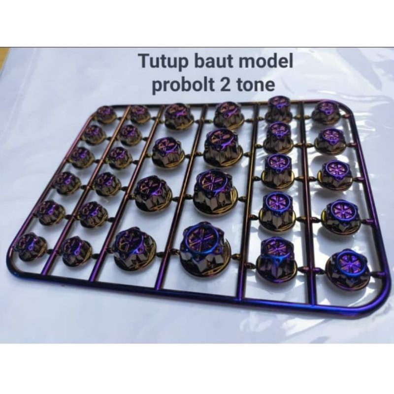 Tutup Baut L Twotone Tutup Baut Probolt Flower Monel Cover L Probolt