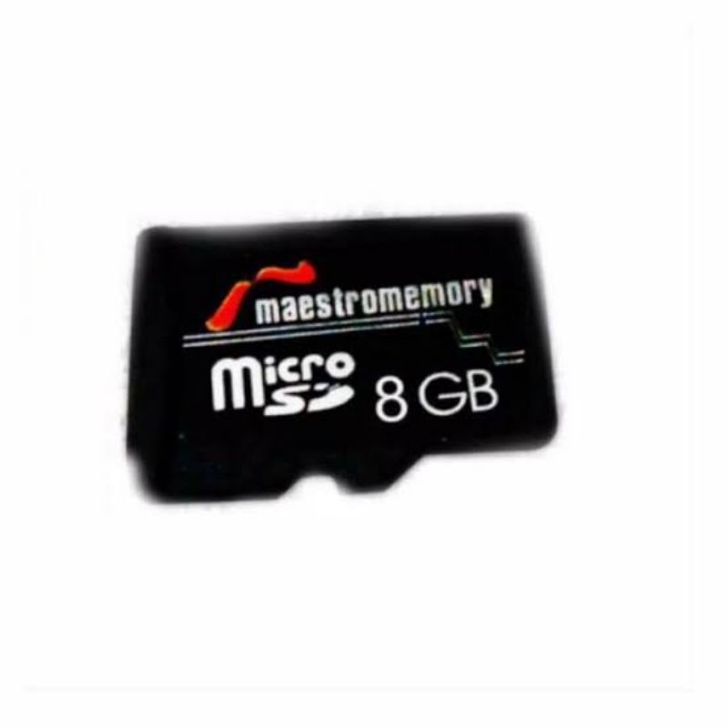 MICRO SD MAESTRO CLASS 10 8GB MEMORY CARD C10