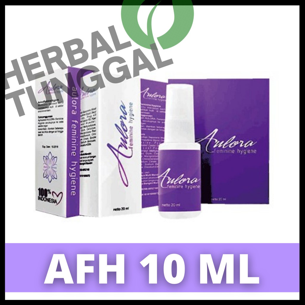AFH - AULORA FEMININE HYGIENE - 10 ML  - ABM REBORN - PIBIPIBO - PEMBERSIH KEWANITAAN