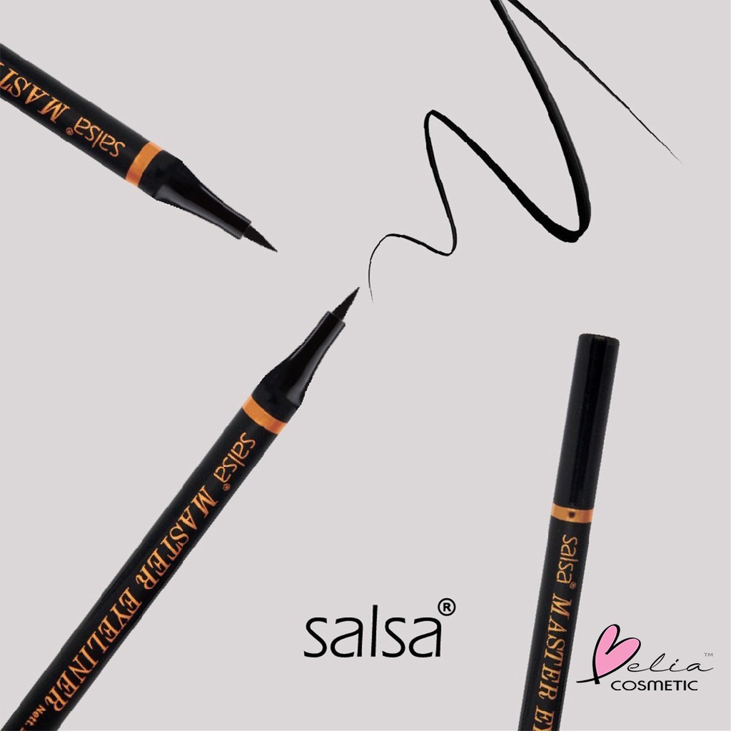 ❤ BELIA ❤ SALSA 2in 1 Hyperlash Eye Liner + Mascara 5gr | Master Eyeliner 5 mL 2 in 1 2in1