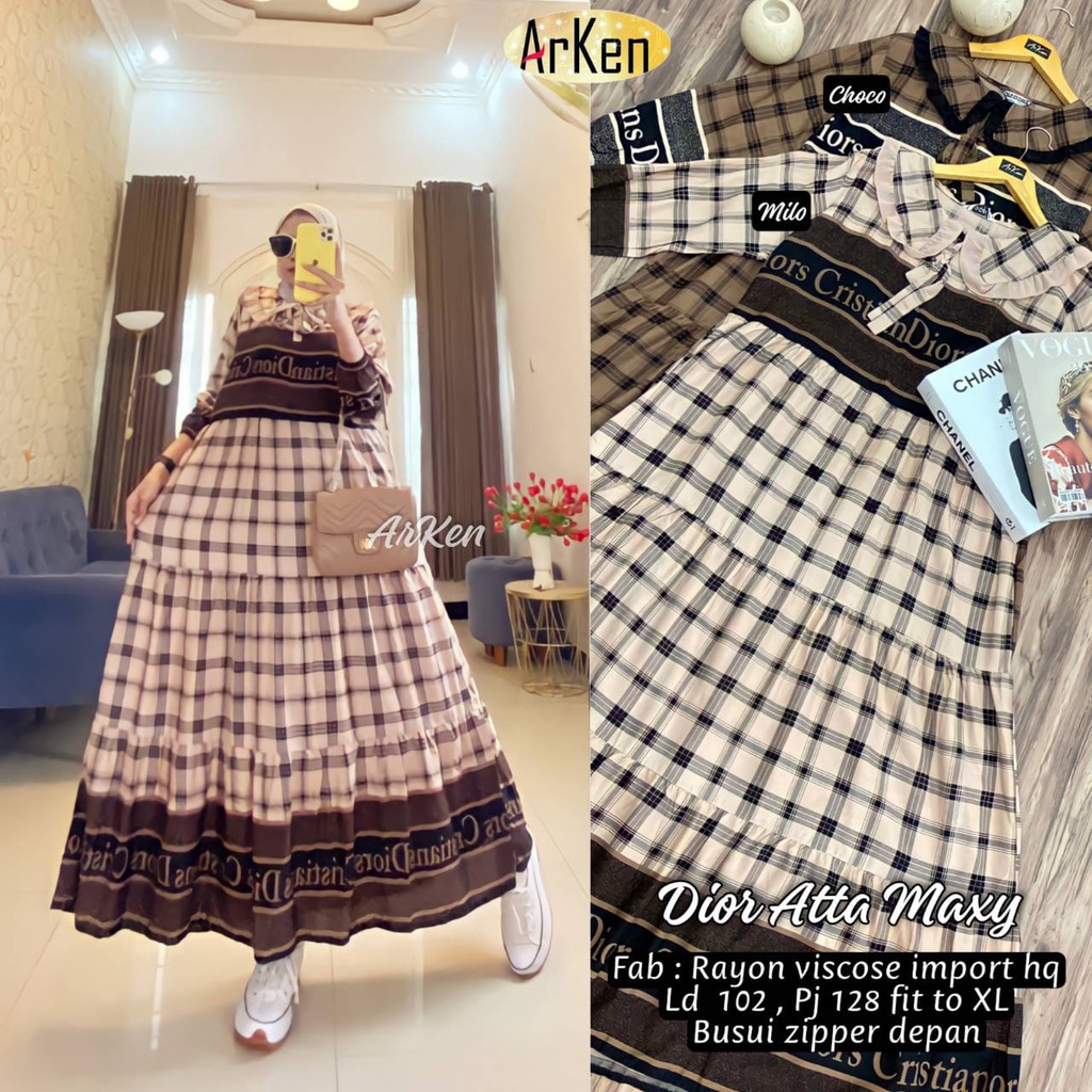 ATA / ATTA MAXI DRESS ORIGINAL ARKEN