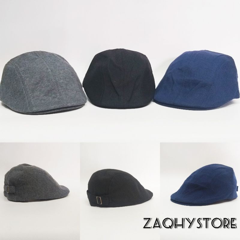 Topi Pet | Topi Seniman | Flat Cap