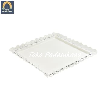 

Arthome 36x36 Cm Nampan Saji - Putih