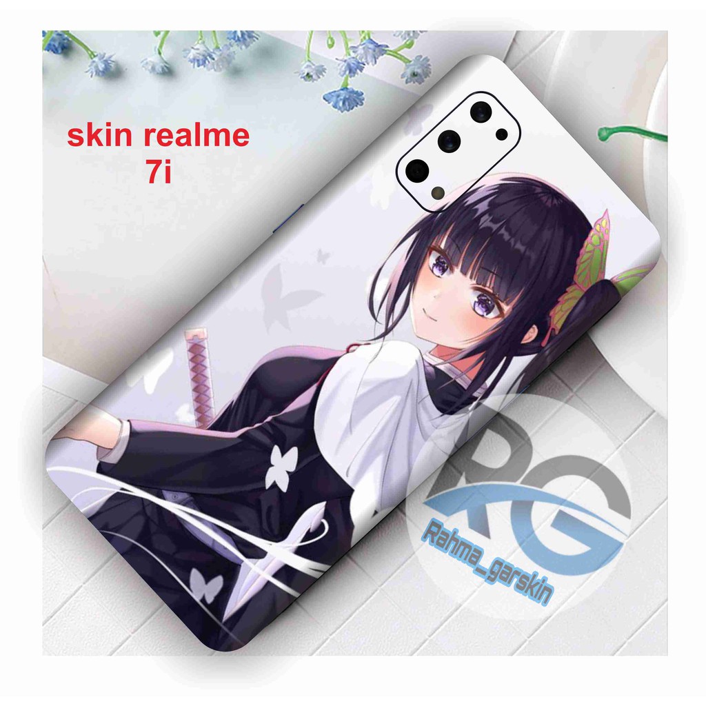 garskin hp realme 7i motif anime - free custom motif