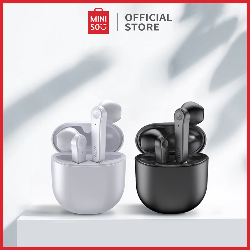 Miniso beauty Bluetooth Headset Earphones TWS Earphones Wireless original gaming stereo hifi headpho