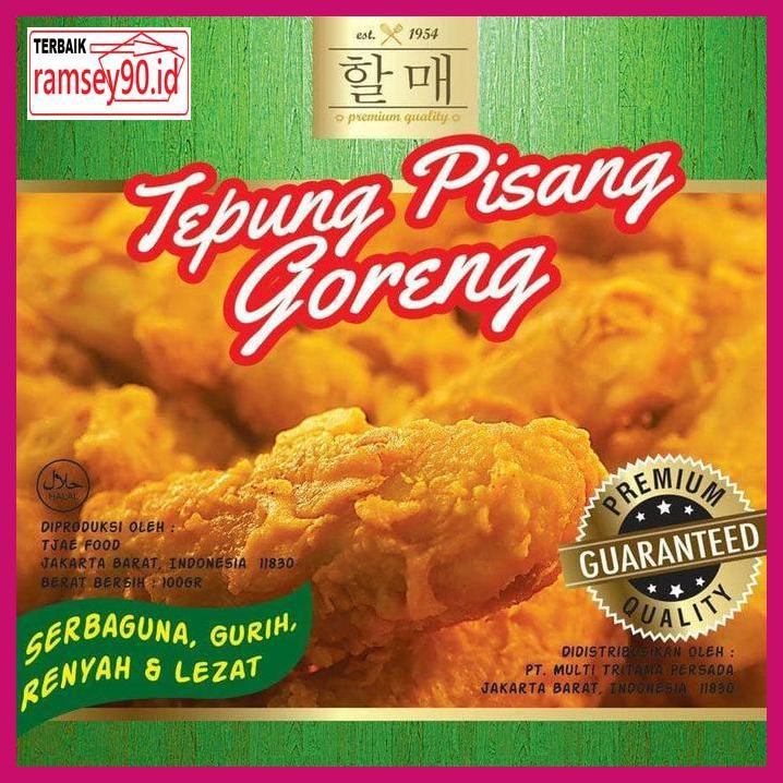 

Rytdhy- Tepung Pisang Halmae Kemasan Usaha 1 Kg 7Utu7T-