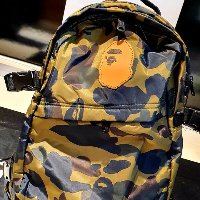 Tas Ransel Porter X Bape Camo 130 Mirror Quality