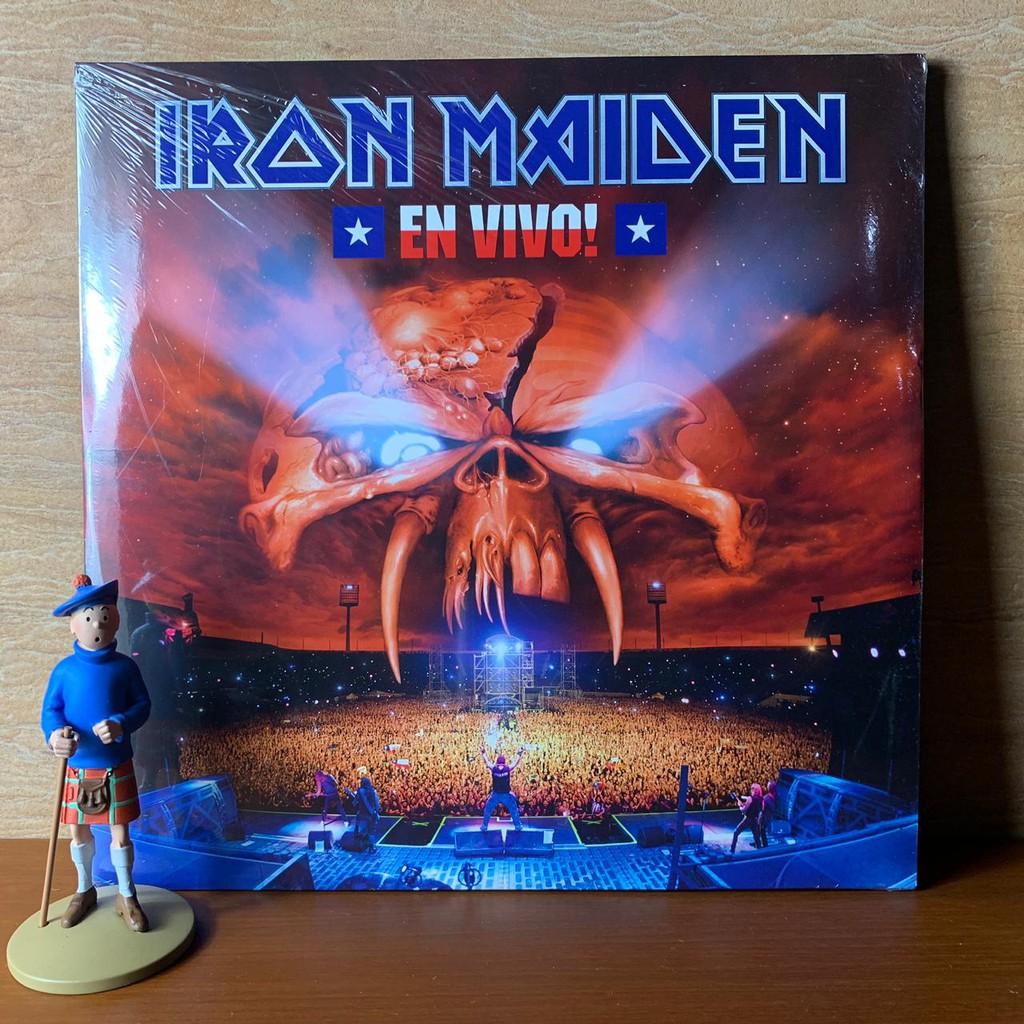 PIRINGAN HITAM / VINYL IRON MAIDEN - EN VIVO