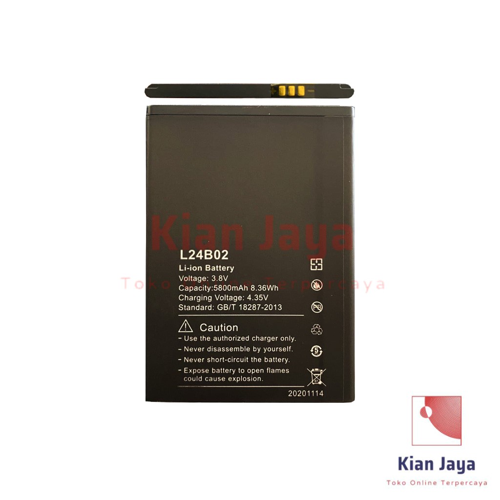 Baterai Advan S50 Prime L24B02 Original Double Power Batre Batrai Battery Hp Ori