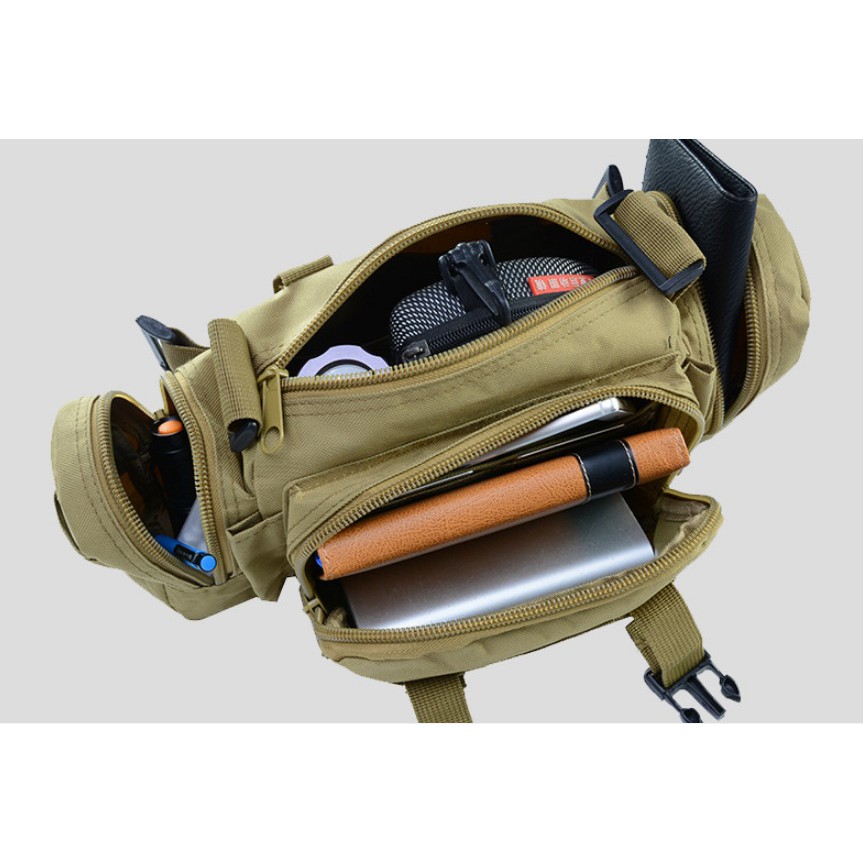 Tas SM317 - Import kualitas premium tas selempang kanvas tas tactical