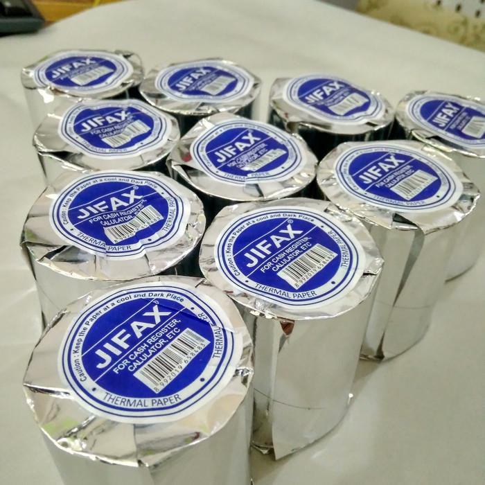 

Kertas Thermal Kasir 57x50 JIFAX