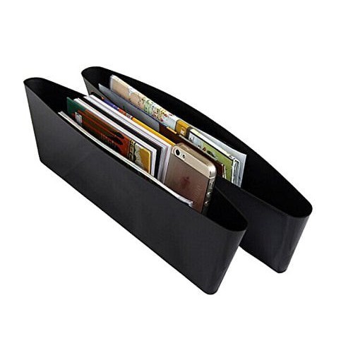 Premium Car seat gap storage organizer / Rak mobil anti selip jok