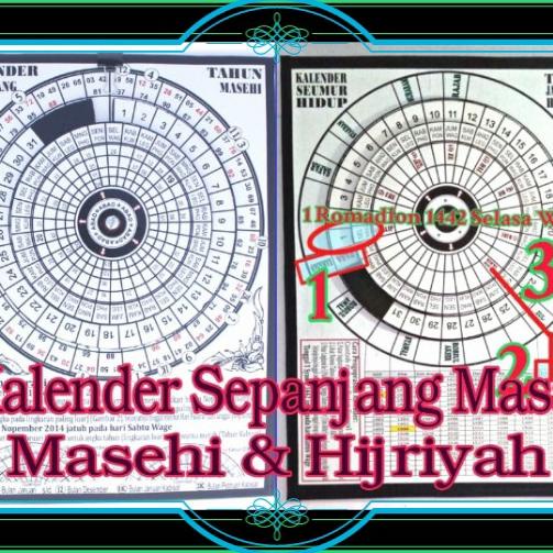 

Office & Stationery | Document Organizer | Kalender Sepanjang Masa Masehi & Hijriyah Satu Paket. | Best Seller