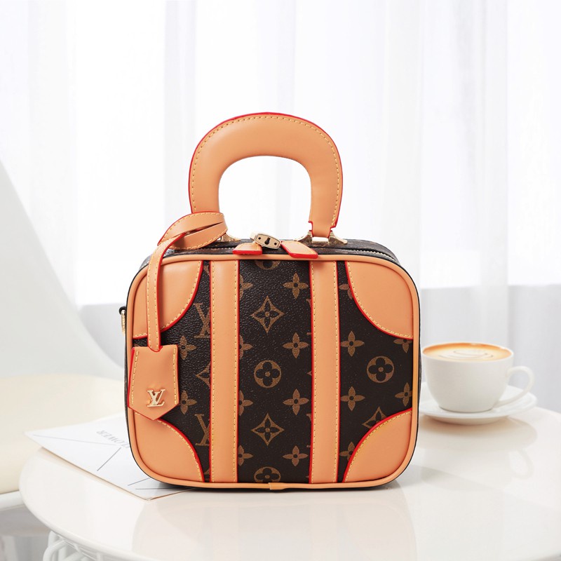 Tas LV Ghesquiere Mini Luggage Monogram Handbag 44581