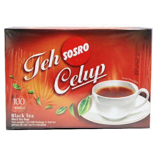 

Teh celup sosro isi 100pcs