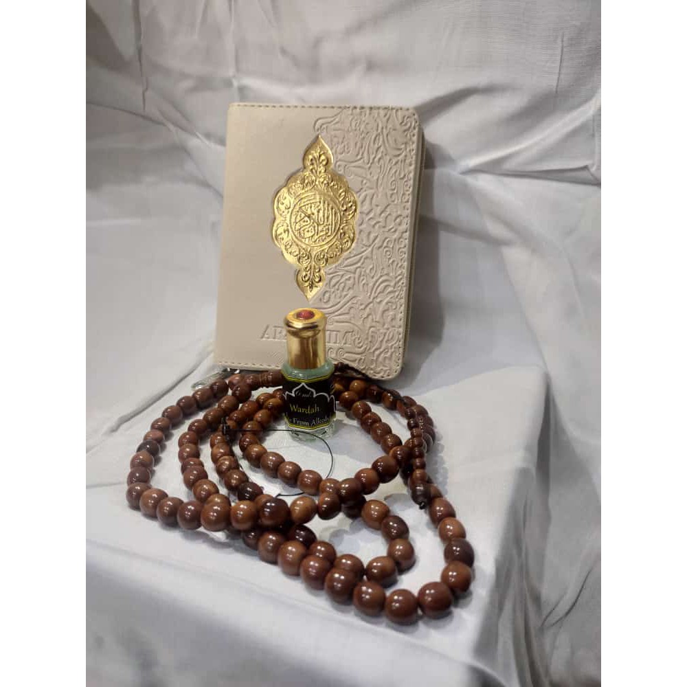 TASBIH KAYU KAUKAH KOKKA KAOKA ASLI TASBIH KAUKAH TASBEH KAUKAH COKLAT TUA TERMURAH