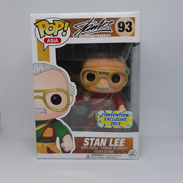 Funko Pop Stanlee as Guan Yu (Red Suit) #93