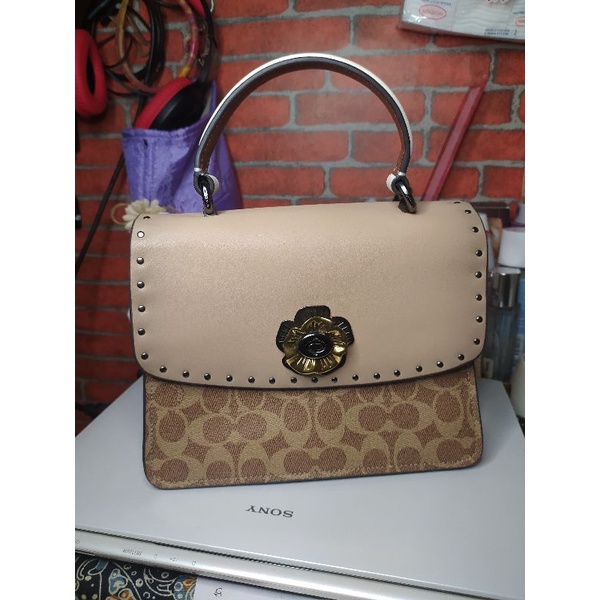 COACH PARKER TOP HANDLE BAG - PRELOVED