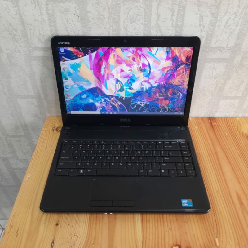 Laptop Dell inspiron N4030 Cor i3 M380/M370 Ram 4GB/HDD 320GB Layar 14 inch Windows 10 siap pakai