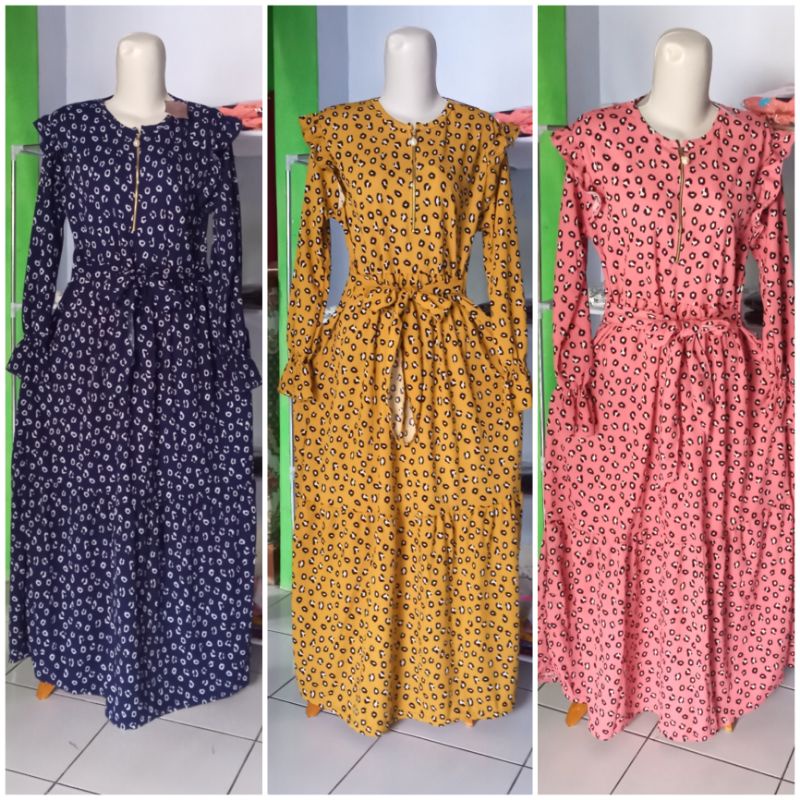 Gamis Tutul Voxy Premium