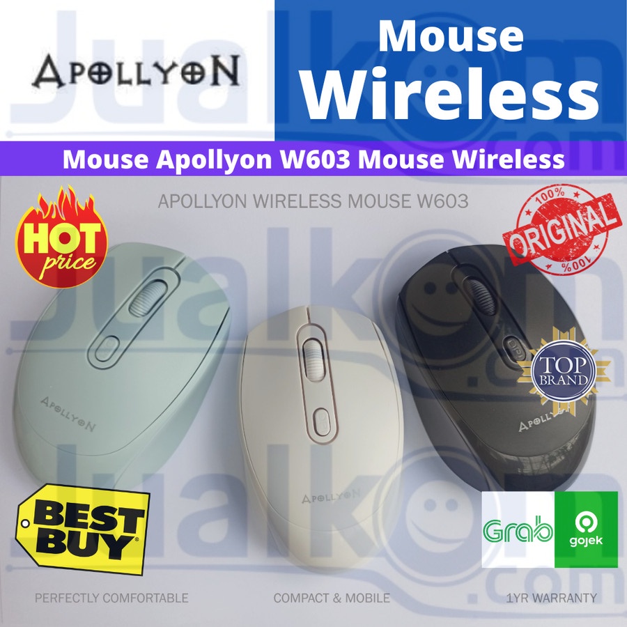 Mouse Wireless Apollyon W603 2.4 Ghz Wireless