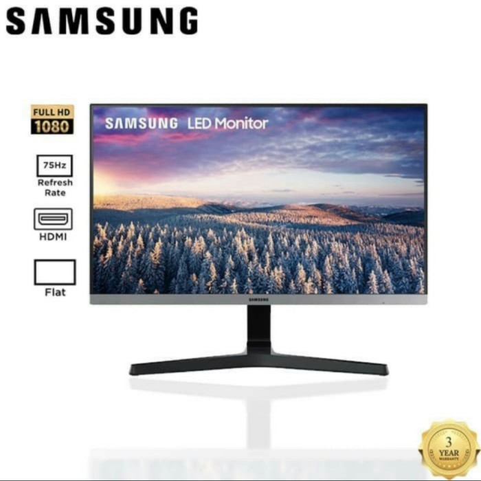 Monitor LED Samsung S24R350 LS24R350 LS24R350FZEXXD  24&quot; IPS 75hz FreeSync