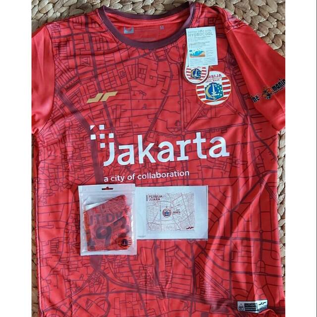 JERSEY HUT DKI PERSIJA ORIGINAL 100% TANPA NAMESET
