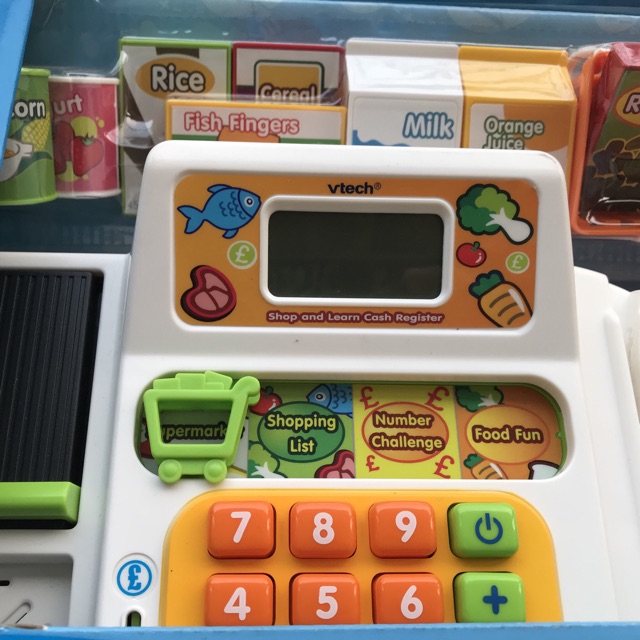 vtech shop and learn cash register