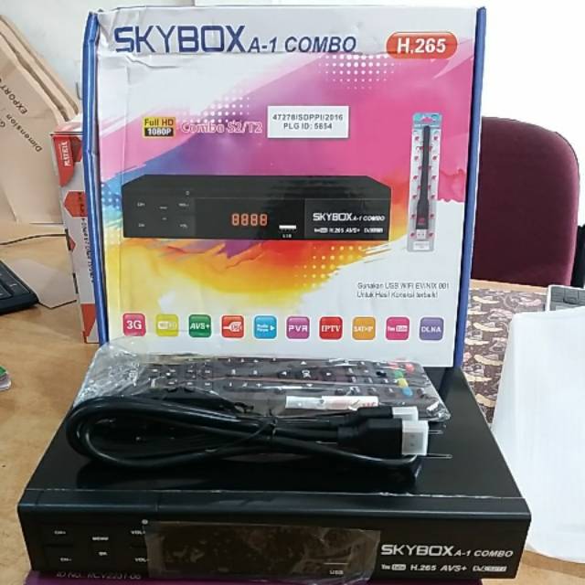 Receiver Parabola Skybox A1 COMBO HD DVB S2 DAN DVB T2 (2018)