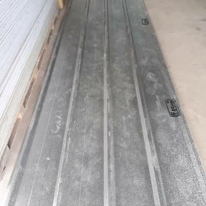 seng atap alkan aluminium tebal 0.35 mm gelombang abadi tunggal 0.45