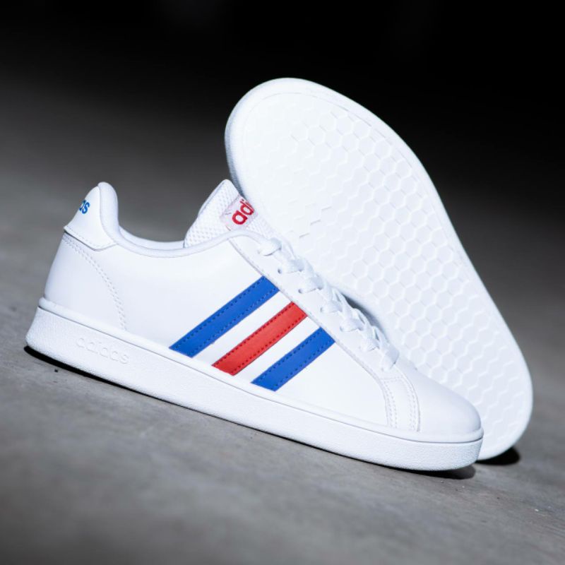 Adidas grand court white france original