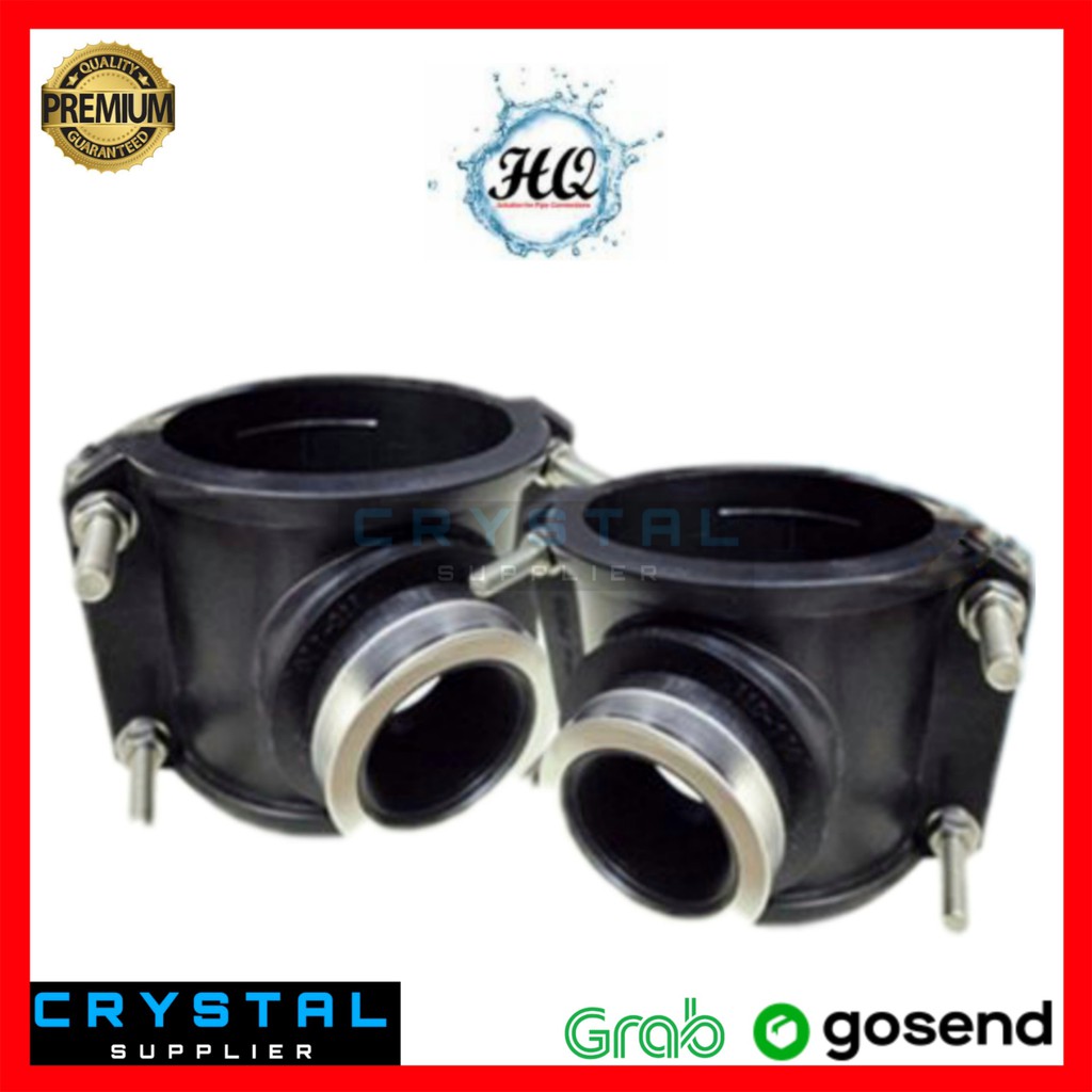 KLEM SADLE HDPE 1 1/2 x 3/4" HQ CLAMP SADDLE 50 x 3/4" HOCO SADEL