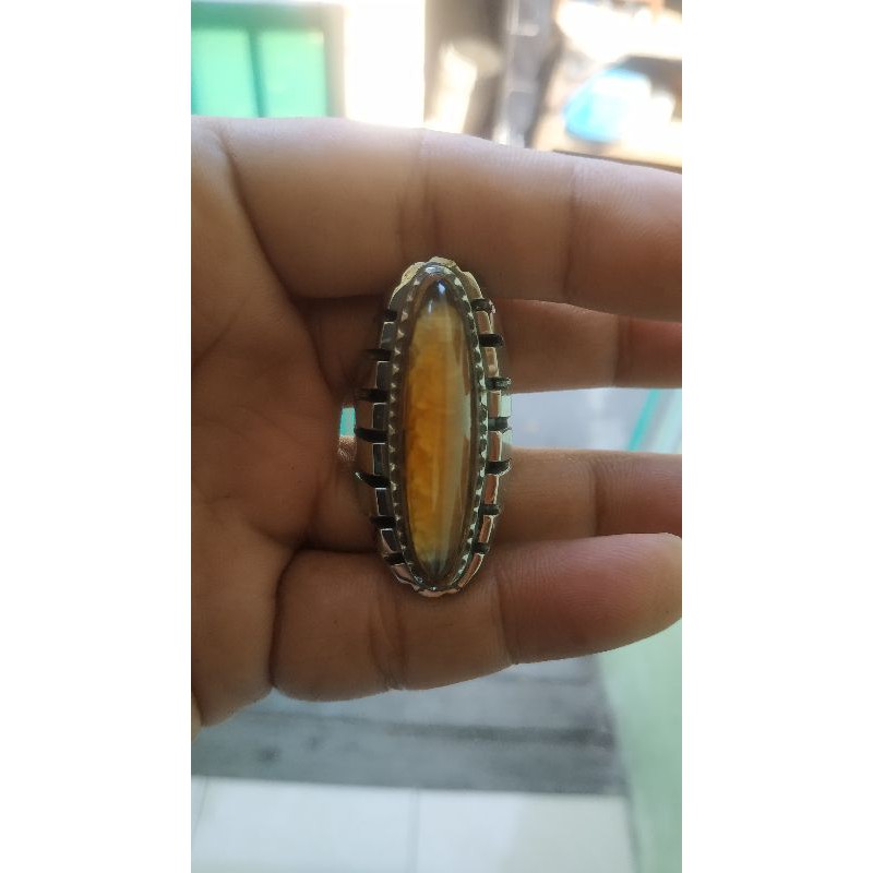 BATU CINCIN PANDAN NANAS KRISTAL SISIK RAPIH