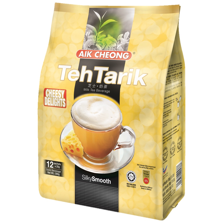 Jual Aik Cheong Teh Tarik Cheese 25g X 12 Sachet Shopee Indonesia