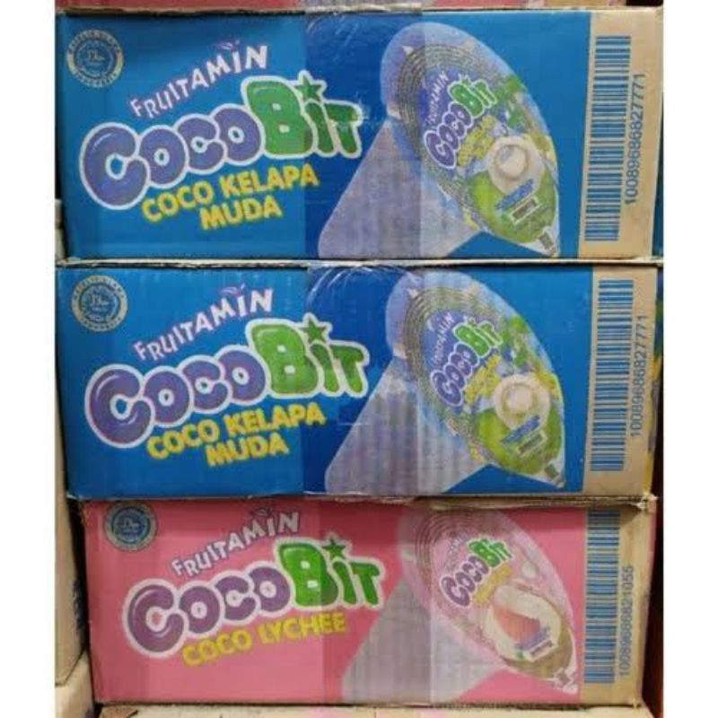 

Fruitamin cocobit cup 170ml isi 24pcs