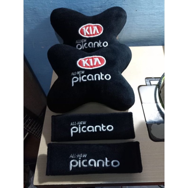 bantal headrest all new kia picanto aksesoris interior mobil 03