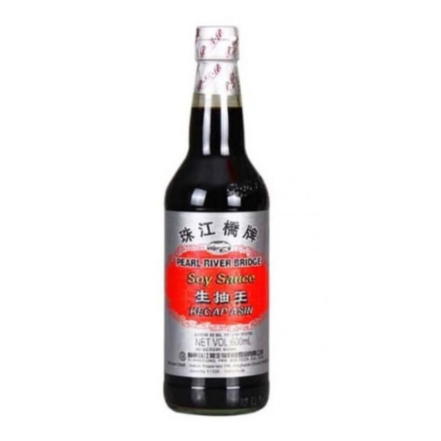 

Soy sauce pearl rivel bridge kecap asin 600ml