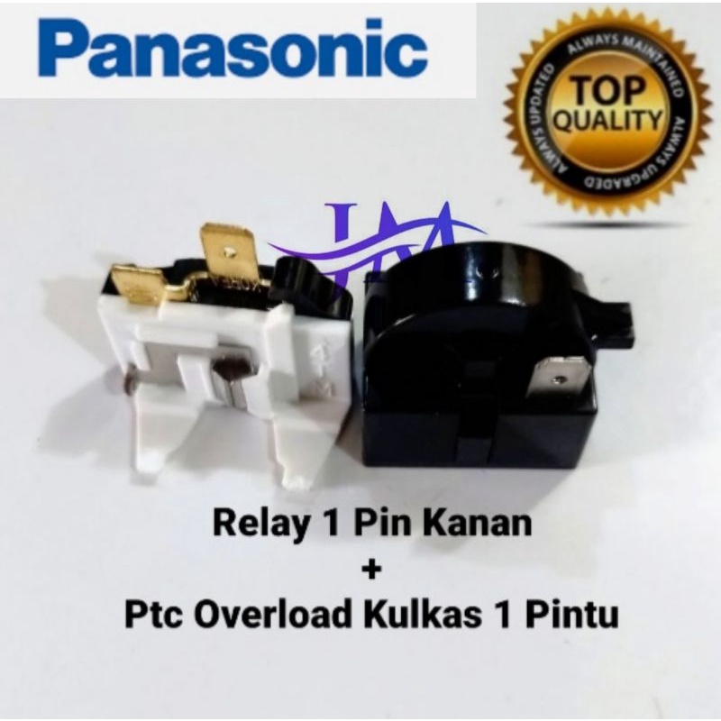 Relay Ptc Overload Kulkas Panasonic 1 pintu / 2 pintu