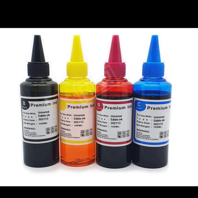 

Tinta Edible / Edible Ink / Food Grade Ink / Print Cake - 100 ML - ---NEW---