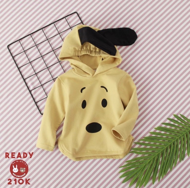 Import ! Dog hoodie with 3d ears