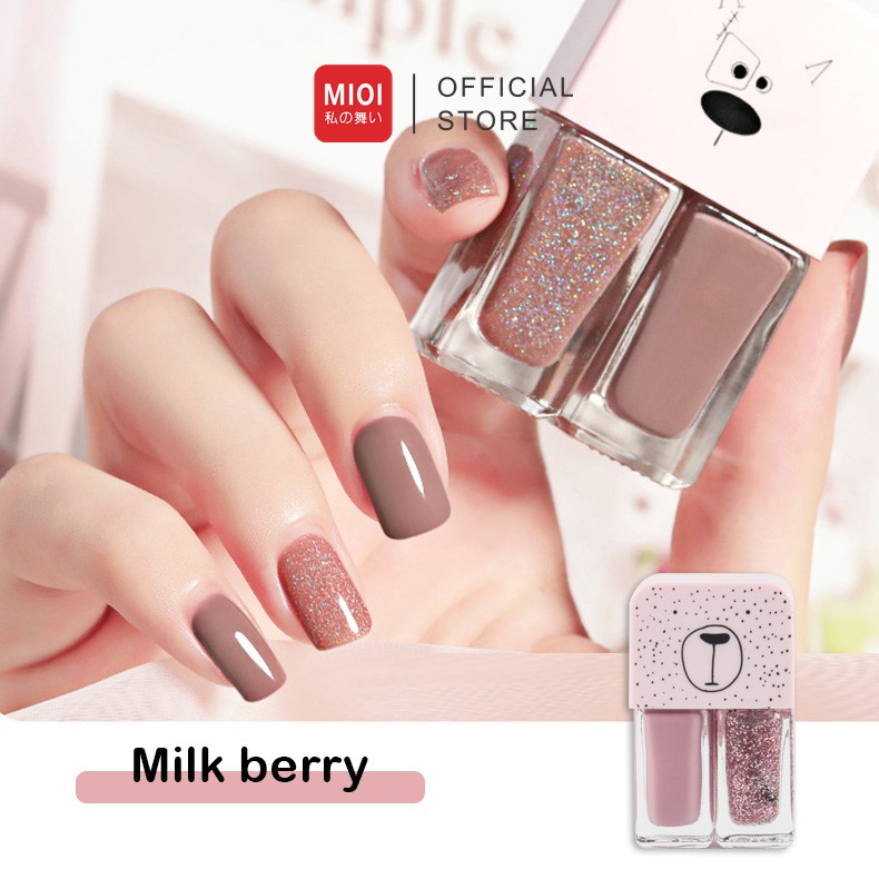 

Kutek 2IN1 Dua Warna Halal Muslimah Cepat Kering Tahan Lama Peel Off Aman di Gunakan Anak