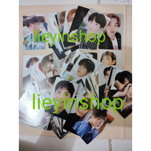 READY STOK OFFICIAL SHARING DICON / D-ICON 101 BTS PHOTOCARD TAEHYUNG JUNGKOOK JIN